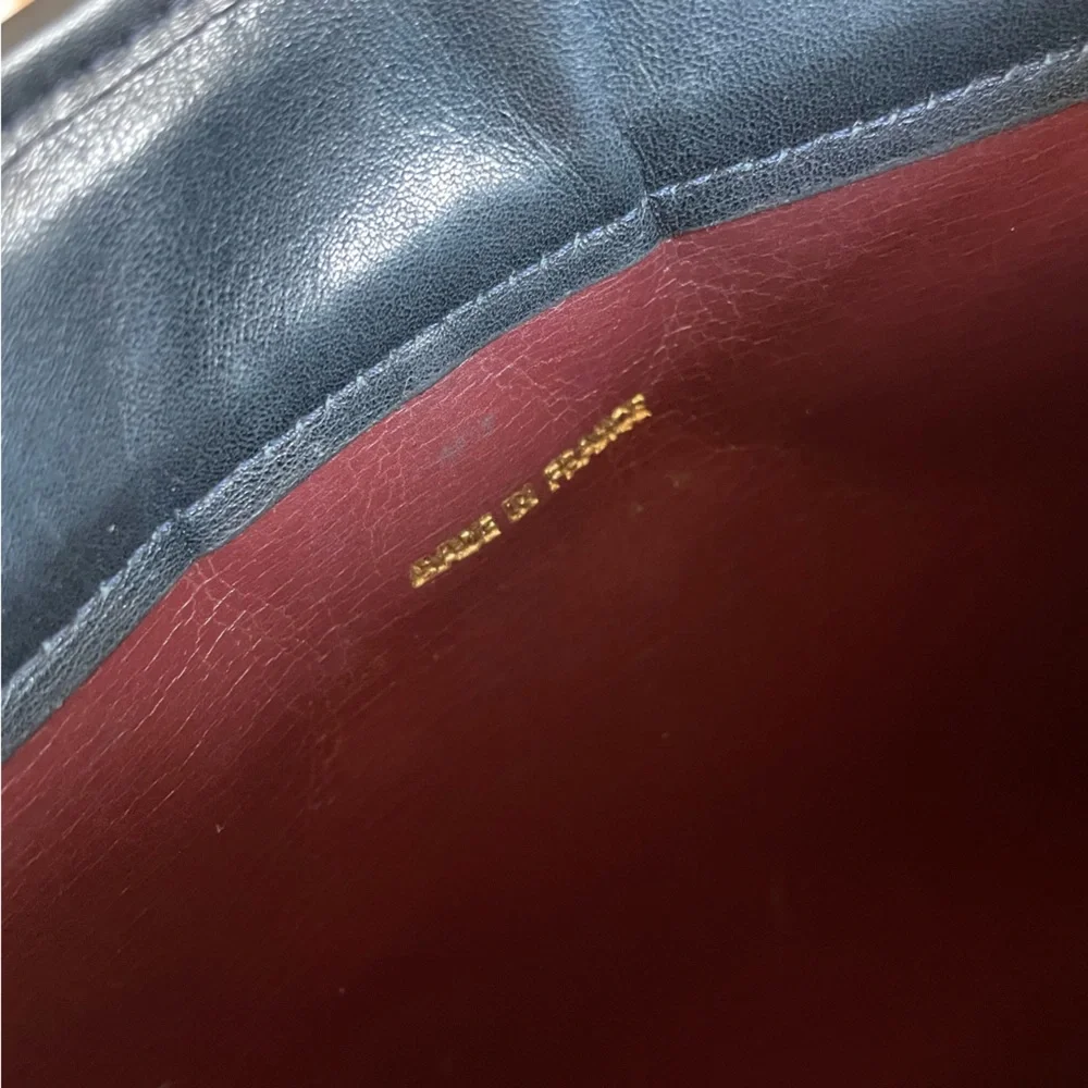 COPY - CHANEL Interlocking Matelasse Clutch Shoulder Bag Purse - Picture 7 of 13